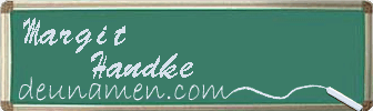 Margit Handke Visitenkarte